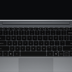 Podswietlana klawiatura i duzy touchpad Xiaomi Redmibook 14 (2026) widok z gory
