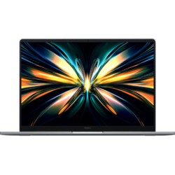Laptop Xiaomi Redmibook 14 (2026), widok z przodu ekran 14 cali, srebrna aluminiowa obudowa
