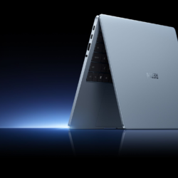 Sekcja design: aluminiowa obudowa monoblok Xiaomi Redmibook 14 Pro 2026 w kolorze Błękit