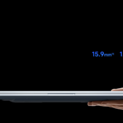 Smukły profil 15,9 mm i waga 1,48 kg Xiaomi Redmibook 14 Pro 2026 trzymanego w dłoni