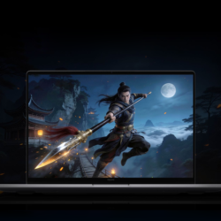 Logo Intel Core Ultra Series 3 na laptopie Xiaomi Redmibook 16 Pro 2026